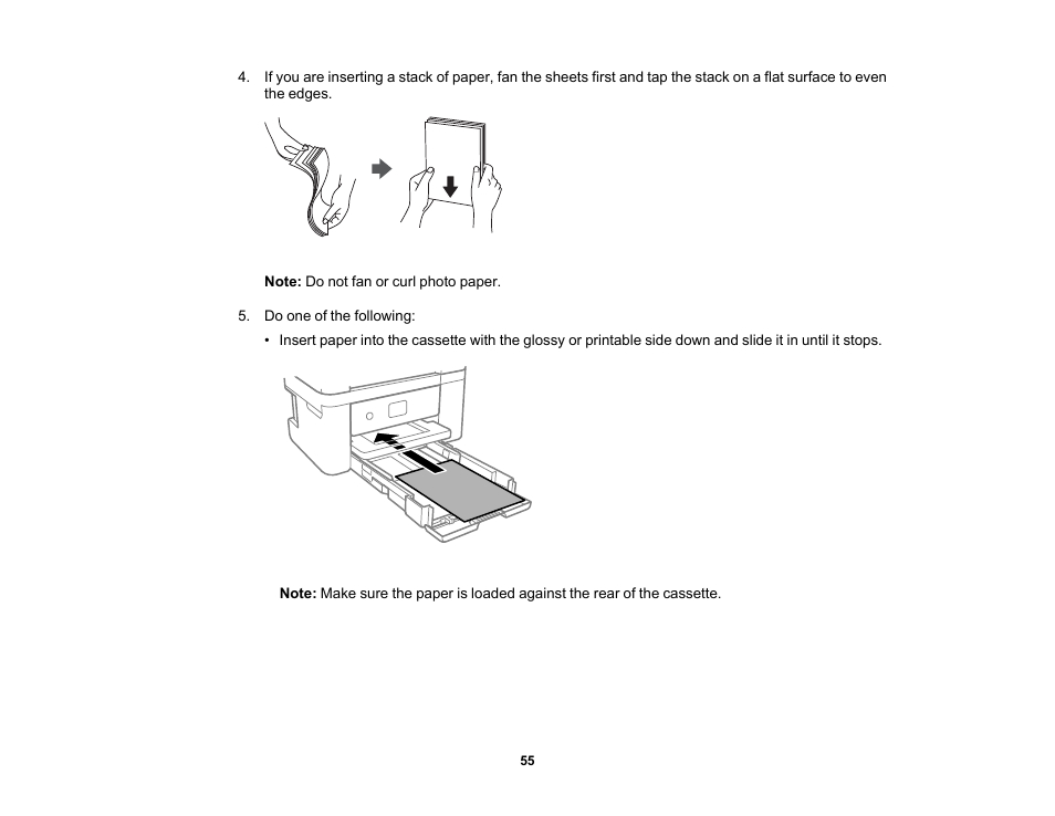 Epson WorkForce WF-2960 Wireless All-in-One Color Inkjet Printer User Manual | Page 55 / 332