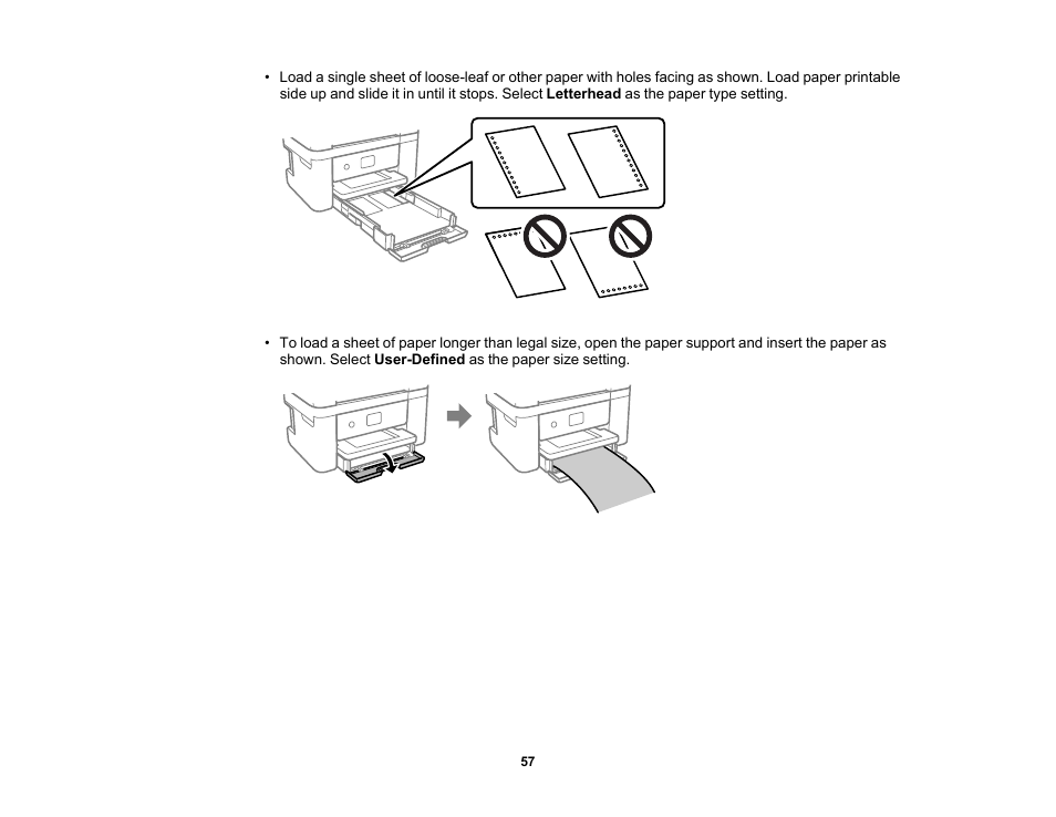 Epson WorkForce WF-2960 Wireless All-in-One Color Inkjet Printer User Manual | Page 57 / 332