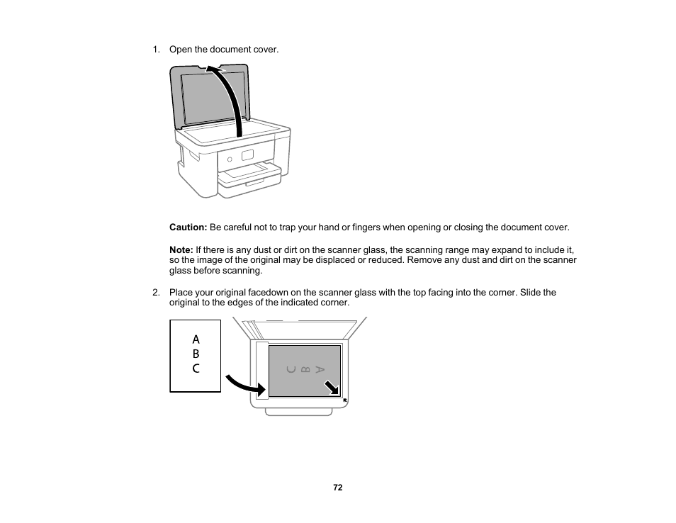 Epson WorkForce WF-2960 Wireless All-in-One Color Inkjet Printer User Manual | Page 72 / 332