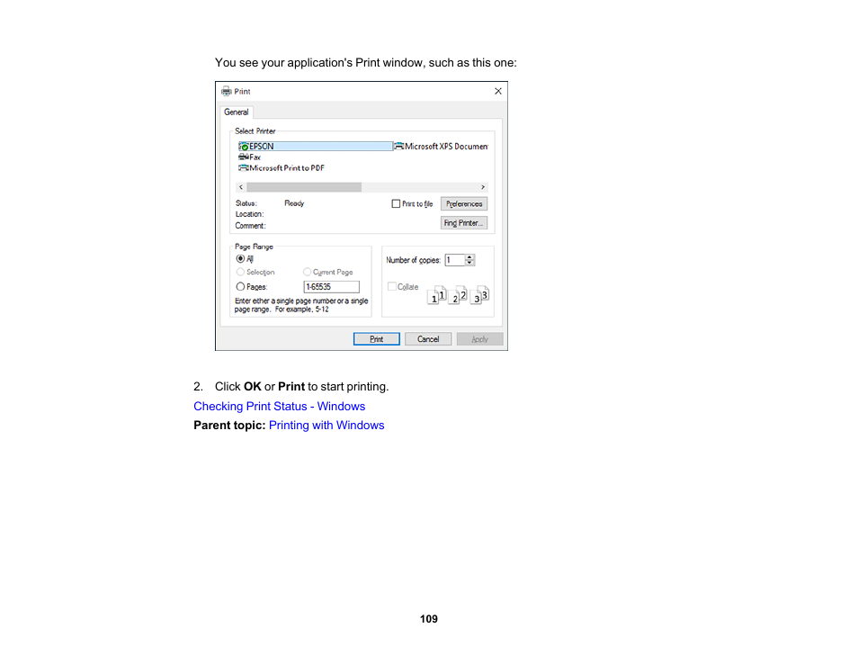 Epson Expression Premium XP-6100 All-in-One Printer User Manual | Page 109 / 334