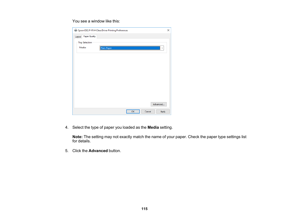 Epson Expression Premium XP-6100 All-in-One Printer User Manual | Page 115 / 334