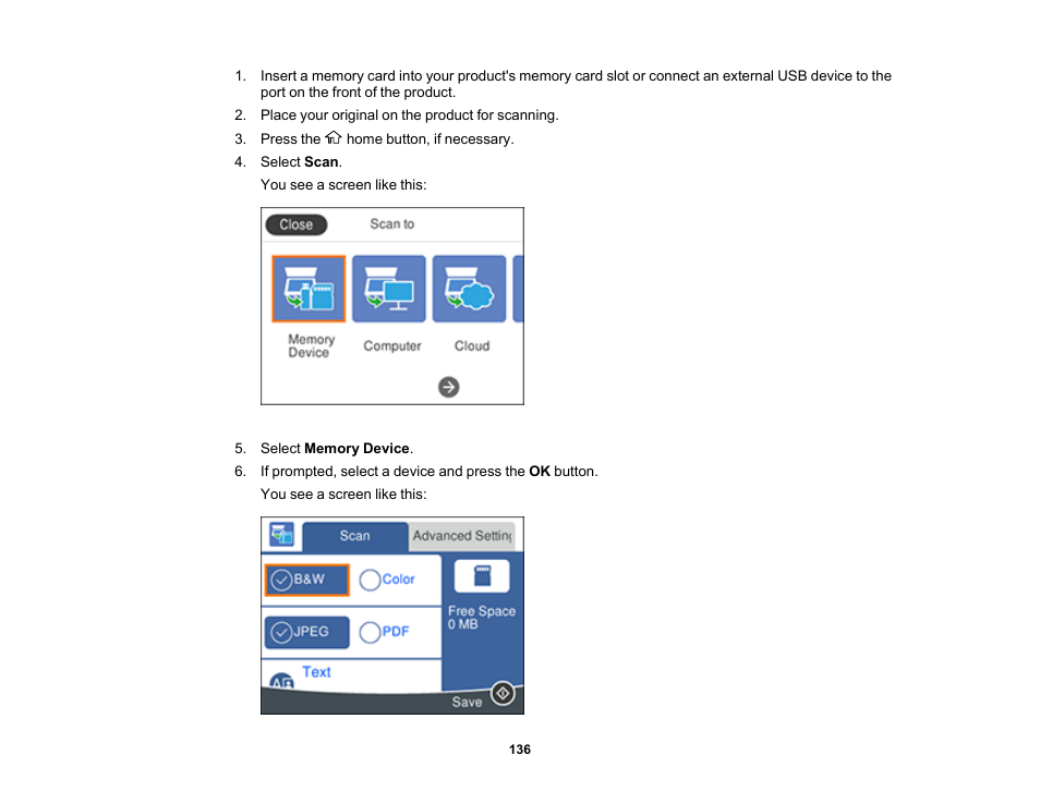 Epson Expression Premium XP-6100 All-in-One Printer User Manual | Page 136 / 334