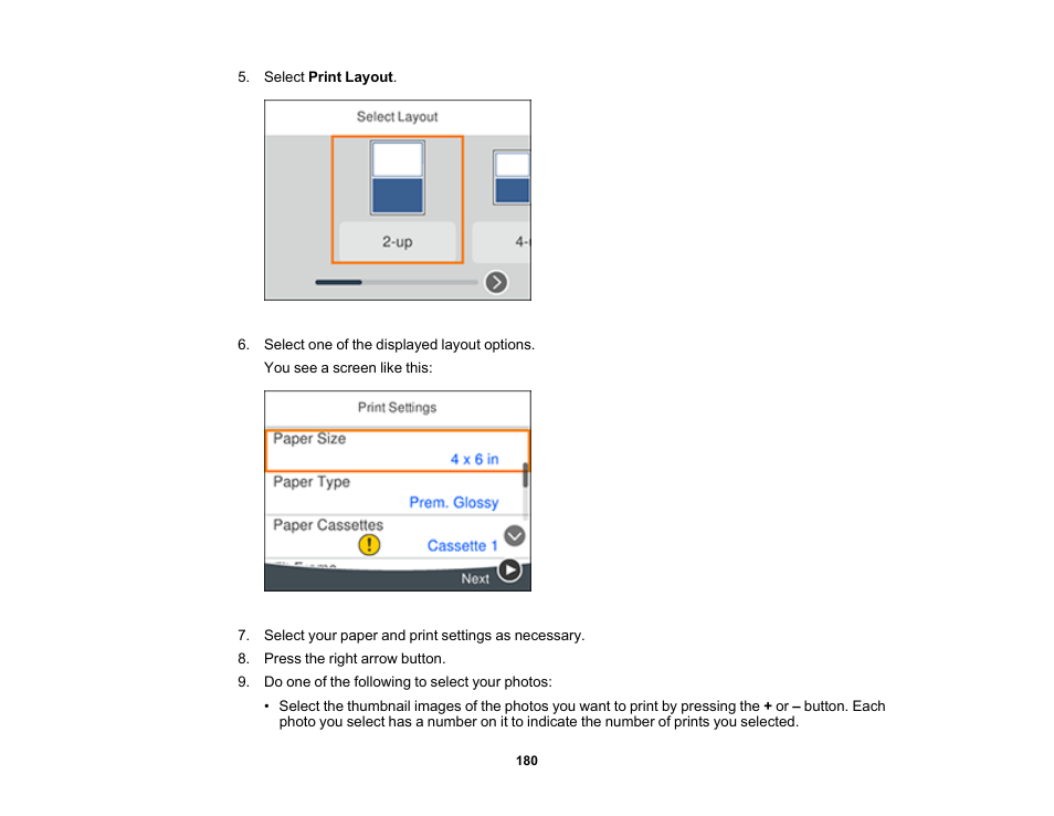 Epson Expression Premium XP-6100 All-in-One Printer User Manual | Page 180 / 334