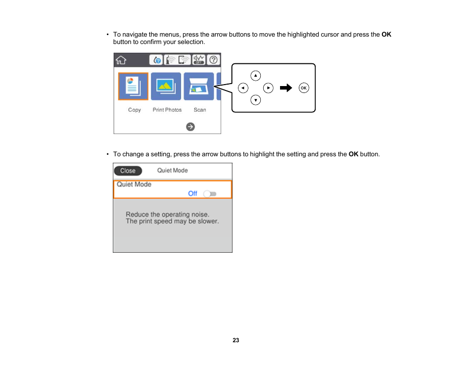 Epson Expression Premium XP-6100 All-in-One Printer User Manual | Page 23 / 334