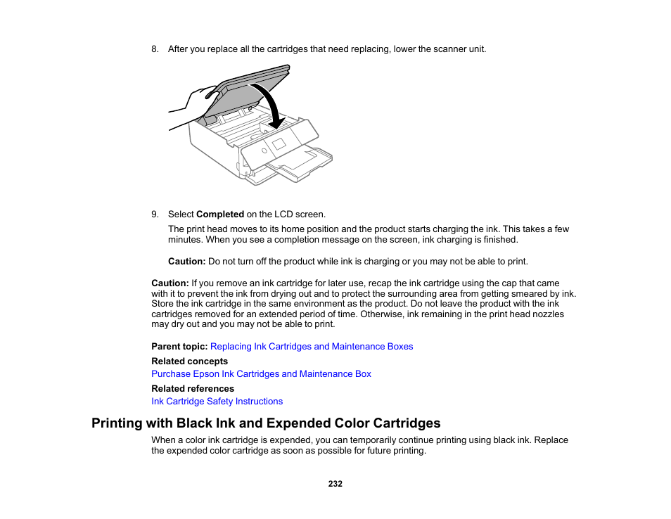 Epson Expression Premium XP-6100 All-in-One Printer User Manual | Page 232 / 334