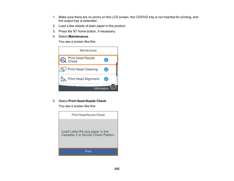 Epson Expression Premium XP-6100 All-in-One Printer User Manual | Page 242 / 334