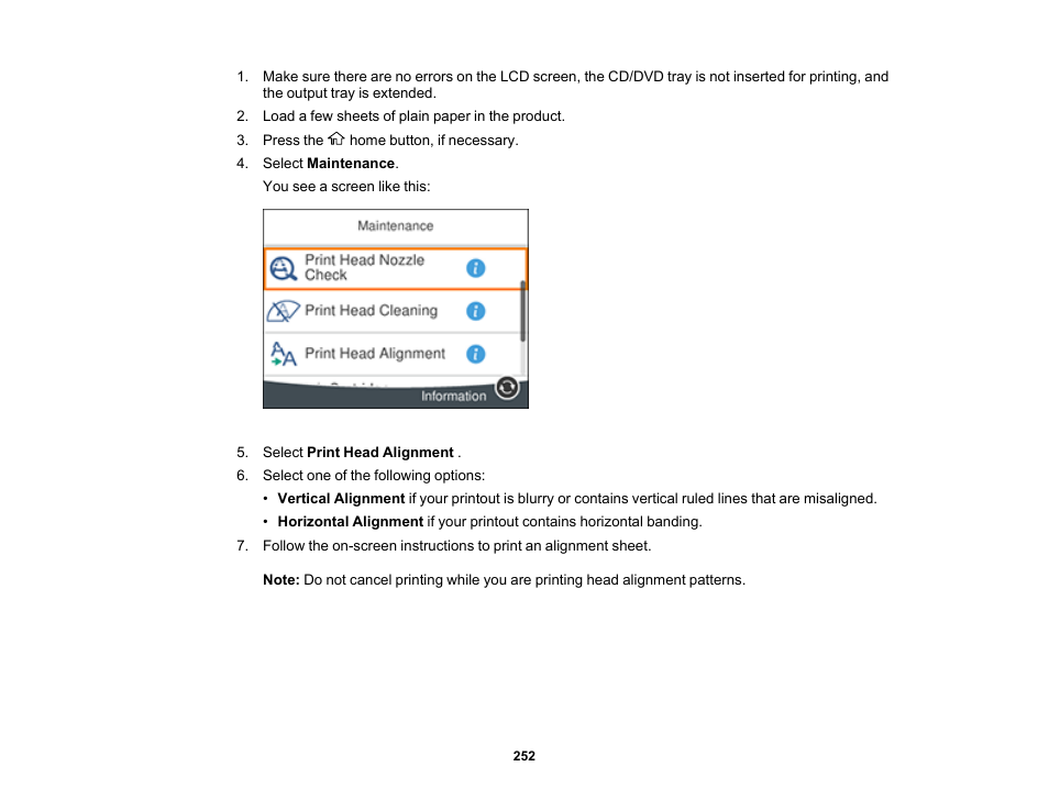 Epson Expression Premium XP-6100 All-in-One Printer User Manual | Page 252 / 334