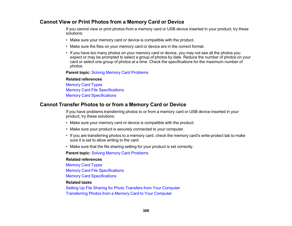 Epson Expression Premium XP-6100 All-in-One Printer User Manual | Page 308 / 334