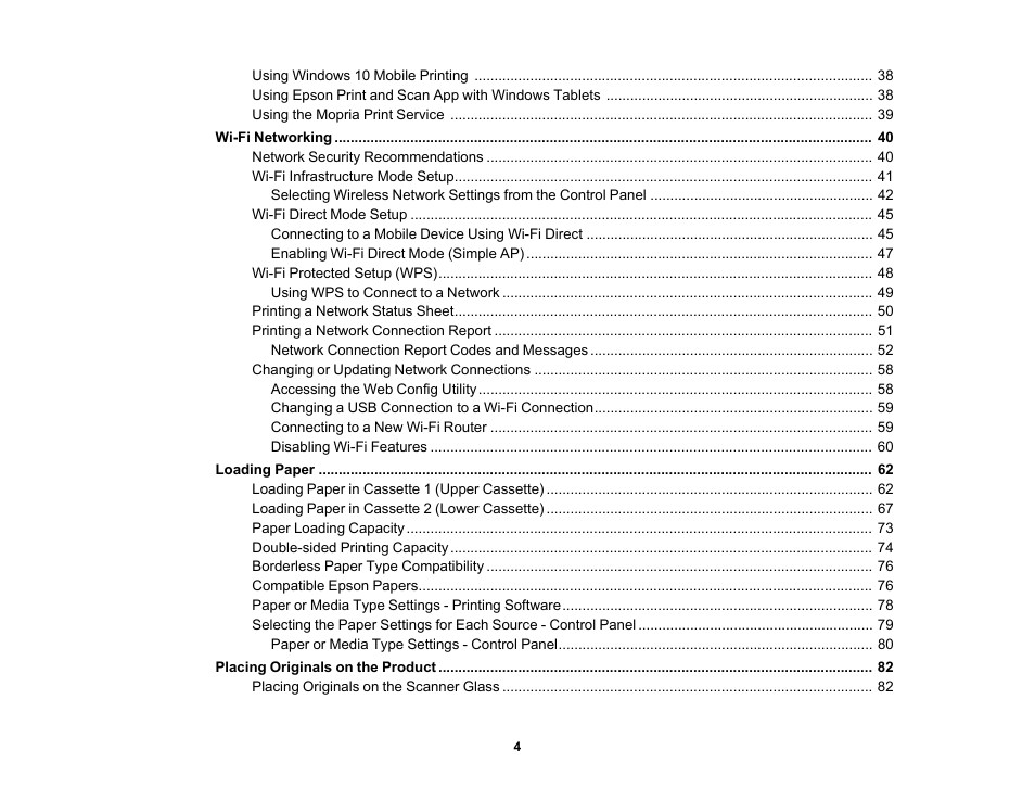 Epson Expression Premium XP-6100 All-in-One Printer User Manual | Page 4 / 334