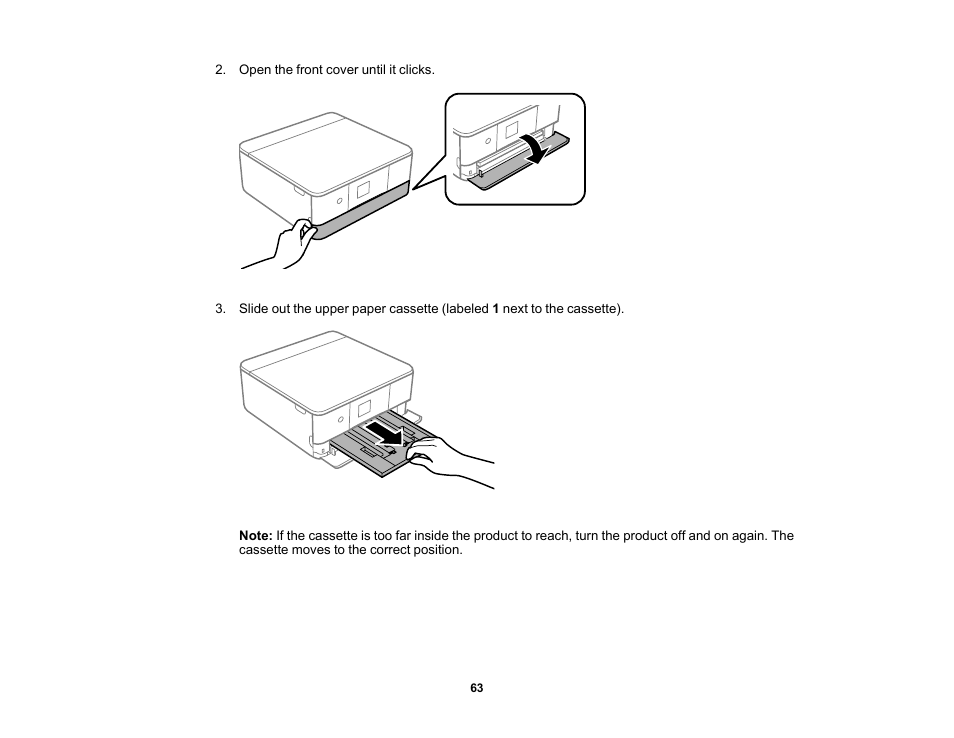 Epson Expression Premium XP-6100 All-in-One Printer User Manual | Page 63 / 334