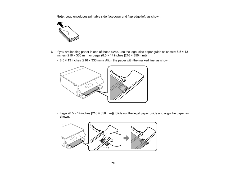 Epson Expression Premium XP-6100 All-in-One Printer User Manual | Page 70 / 334