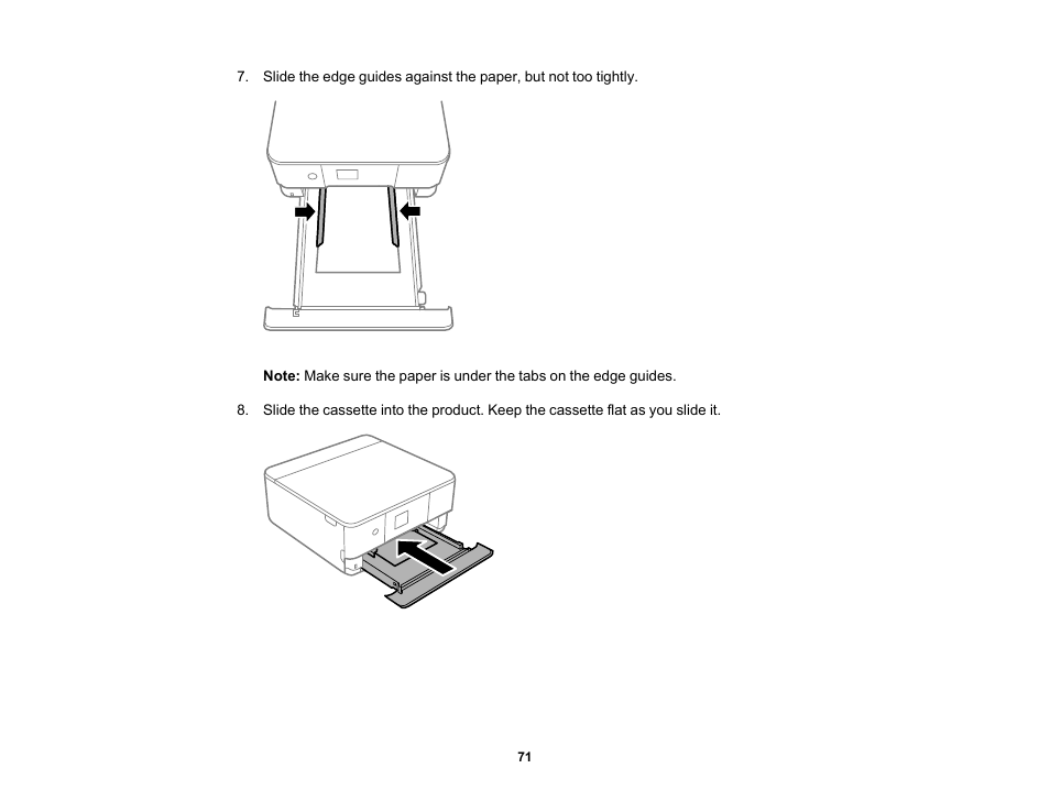 Epson Expression Premium XP-6100 All-in-One Printer User Manual | Page 71 / 334
