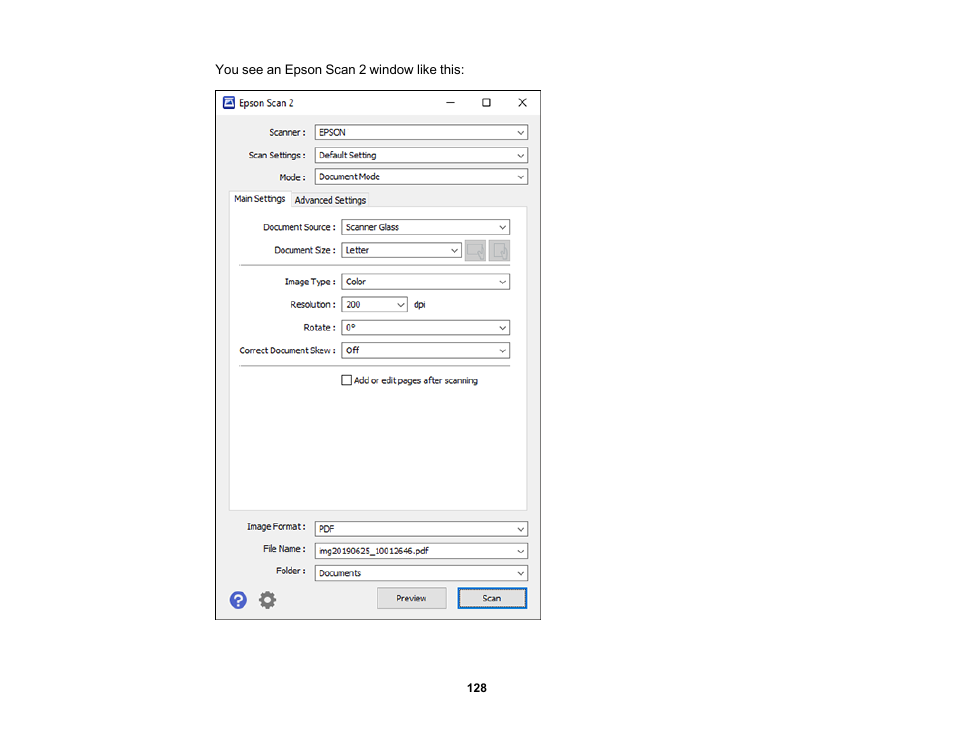 Epson WorkForce WF-2930 Wireless All-in-One Color Inkjet Printer User Manual | Page 128 / 327