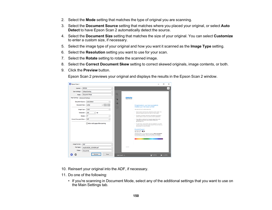 Epson WorkForce WF-2930 Wireless All-in-One Color Inkjet Printer User Manual | Page 150 / 327