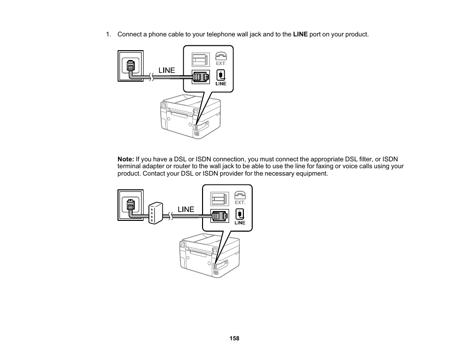 Epson WorkForce WF-2930 Wireless All-in-One Color Inkjet Printer User Manual | Page 158 / 327