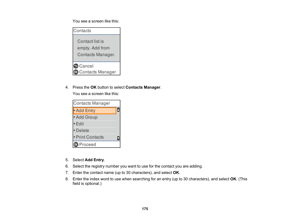 Epson WorkForce WF-2930 Wireless All-in-One Color Inkjet Printer User Manual | Page 175 / 327