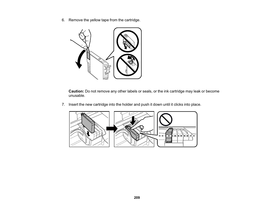 Epson WorkForce WF-2930 Wireless All-in-One Color Inkjet Printer User Manual | Page 209 / 327