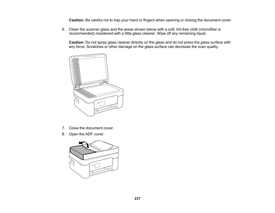 Epson WorkForce WF-2930 Wireless All-in-One Color Inkjet Printer User Manual | Page 237 / 327