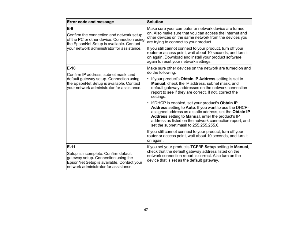 Epson WorkForce WF-2930 Wireless All-in-One Color Inkjet Printer User Manual | Page 47 / 327