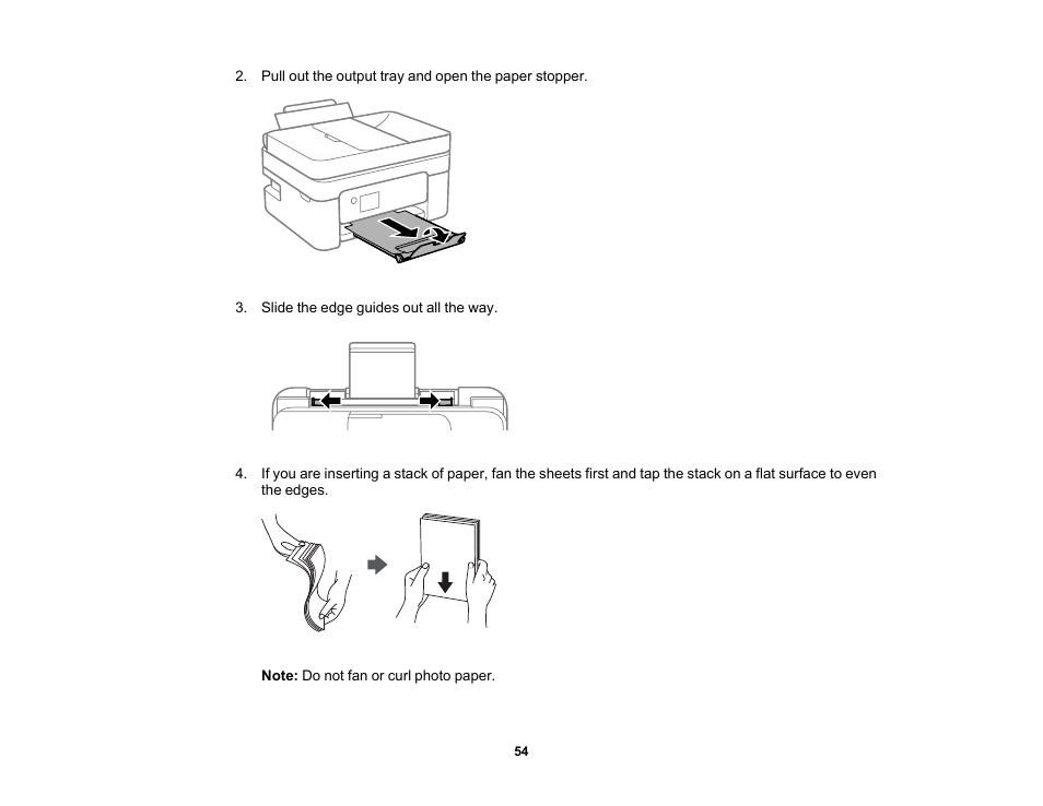 Epson WorkForce WF-2930 Wireless All-in-One Color Inkjet Printer User Manual | Page 54 / 327