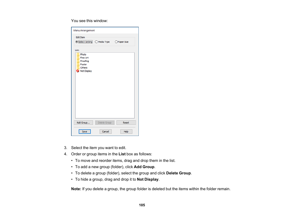 Epson SureColor P20000 Standard Edition 64" Large-Format Inkjet Printer User Manual | Page 105 / 232