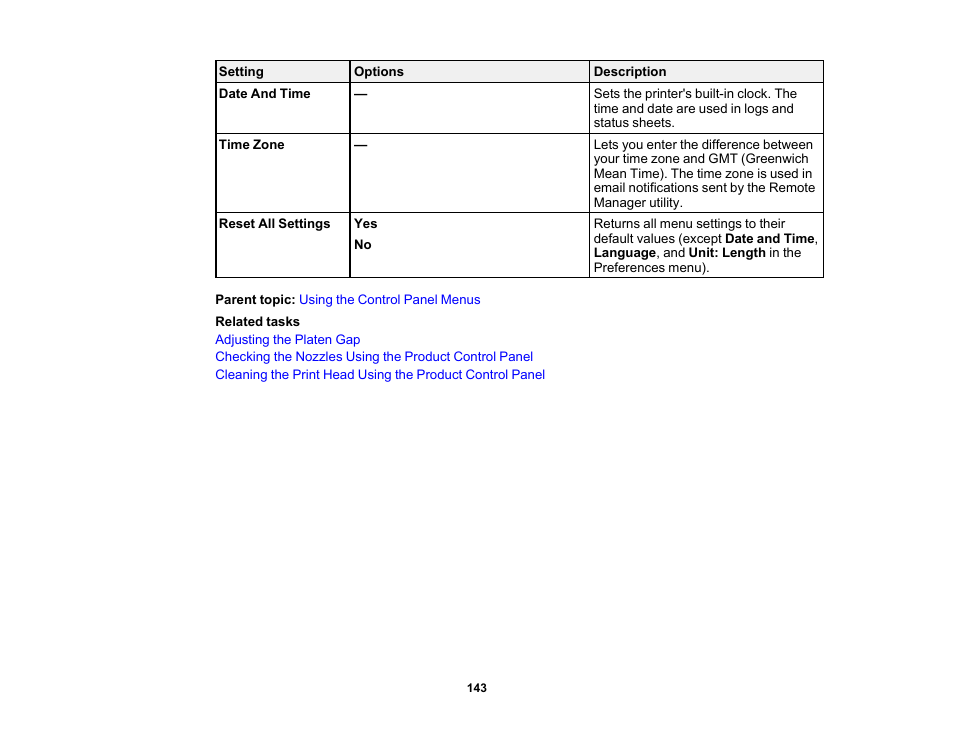 Epson SureColor P20000 Standard Edition 64" Large-Format Inkjet Printer User Manual | Page 143 / 232