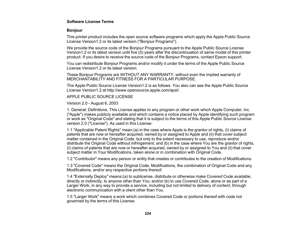 Epson SureColor P20000 Standard Edition 64" Large-Format Inkjet Printer User Manual | Page 224 / 232