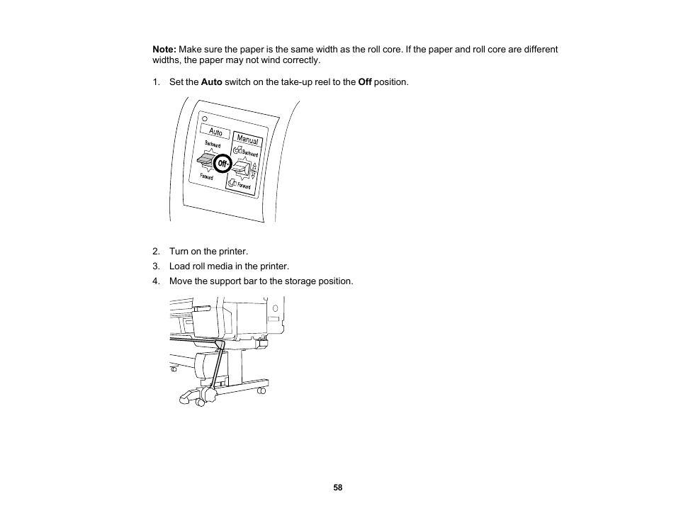 Epson SureColor P20000 Standard Edition 64" Large-Format Inkjet Printer User Manual | Page 58 / 232