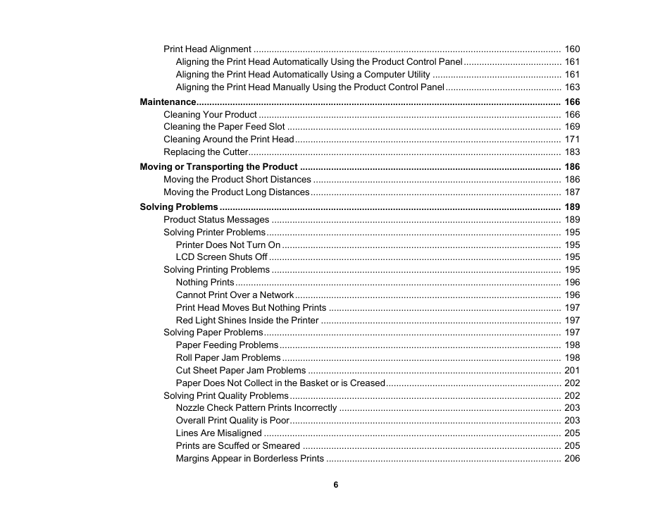 Epson SureColor P20000 Standard Edition 64" Large-Format Inkjet Printer User Manual | Page 6 / 232