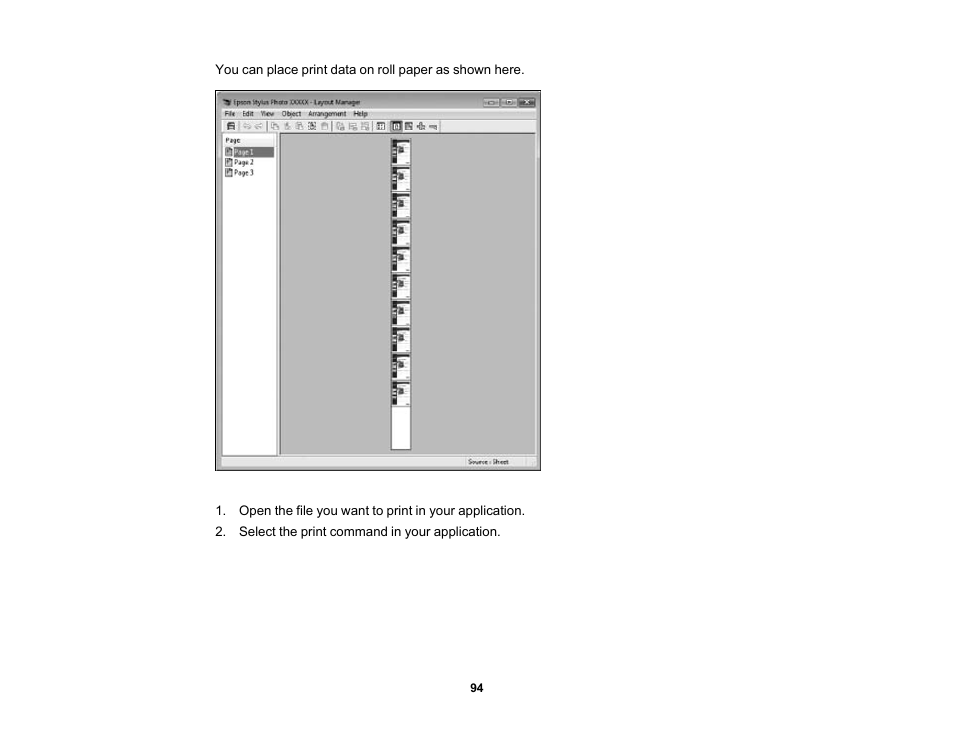 Epson SureColor P20000 Standard Edition 64" Large-Format Inkjet Printer User Manual | Page 94 / 232