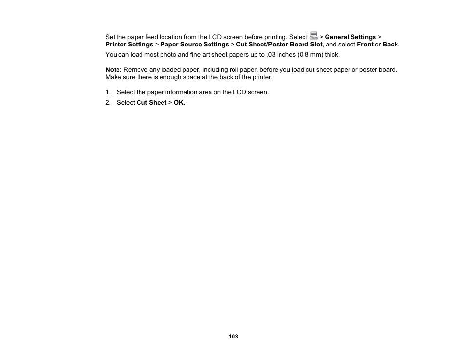Epson SureColor P8570DL 44" Wide-Format Dual Roll Printer with High-Capacity 1.6L Ink Pack System User Manual | Page 103 / 462