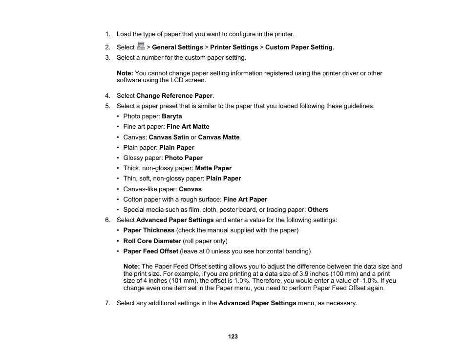 Epson SureColor P8570DL 44" Wide-Format Dual Roll Printer with High-Capacity 1.6L Ink Pack System User Manual | Page 123 / 462