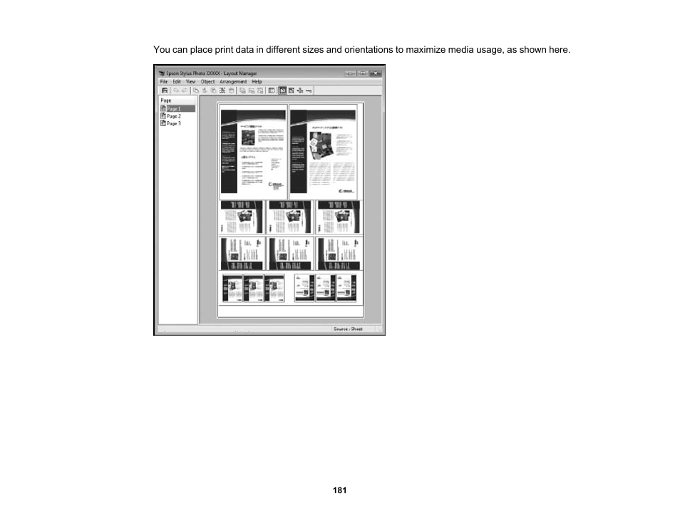 Epson SureColor P8570DL 44" Wide-Format Dual Roll Printer with High-Capacity 1.6L Ink Pack System User Manual | Page 181 / 462