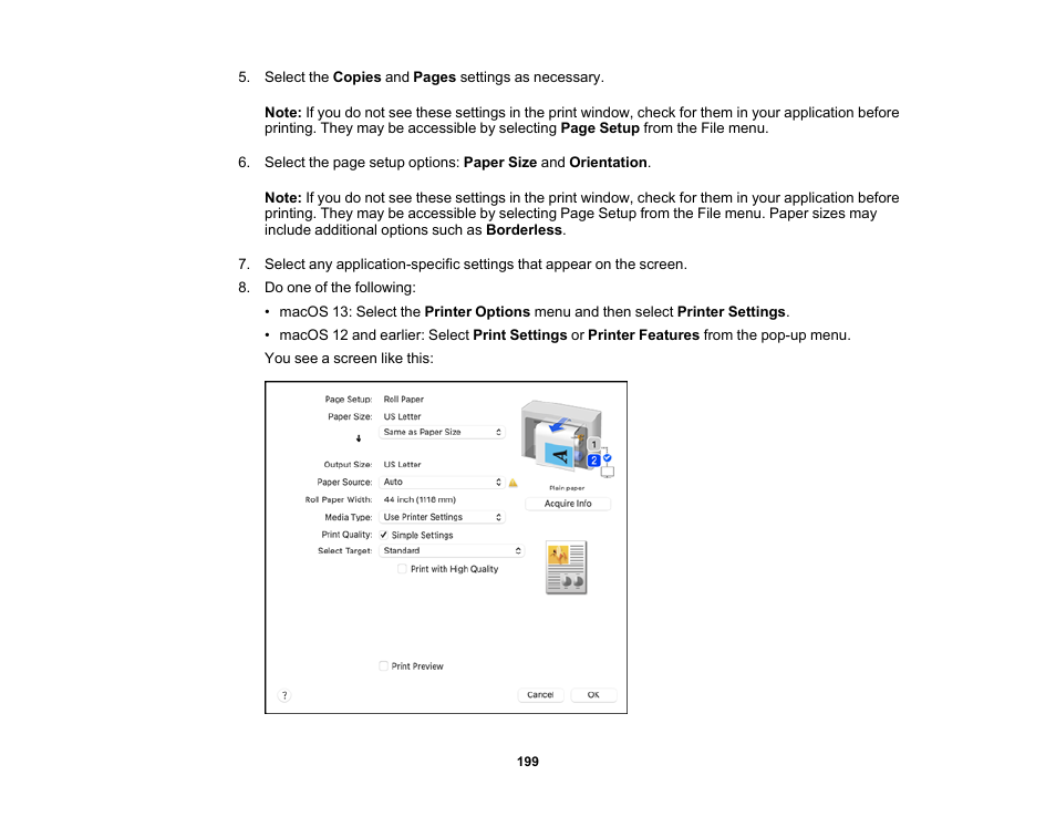 Epson SureColor P8570DL 44" Wide-Format Dual Roll Printer with High-Capacity 1.6L Ink Pack System User Manual | Page 199 / 462