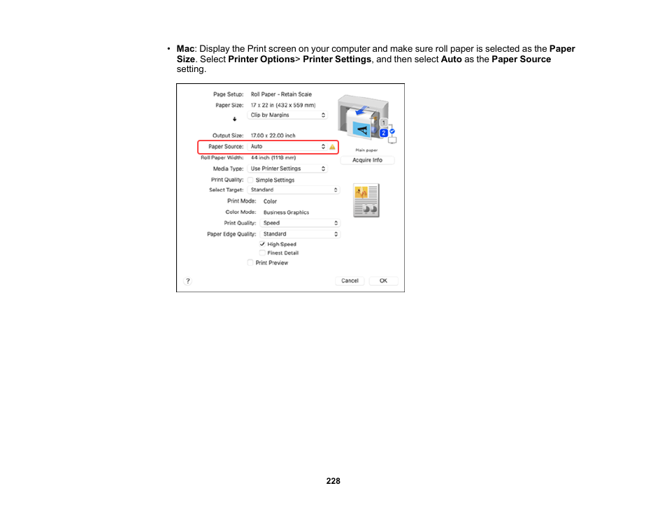 Epson SureColor P8570DL 44" Wide-Format Dual Roll Printer with High-Capacity 1.6L Ink Pack System User Manual | Page 228 / 462
