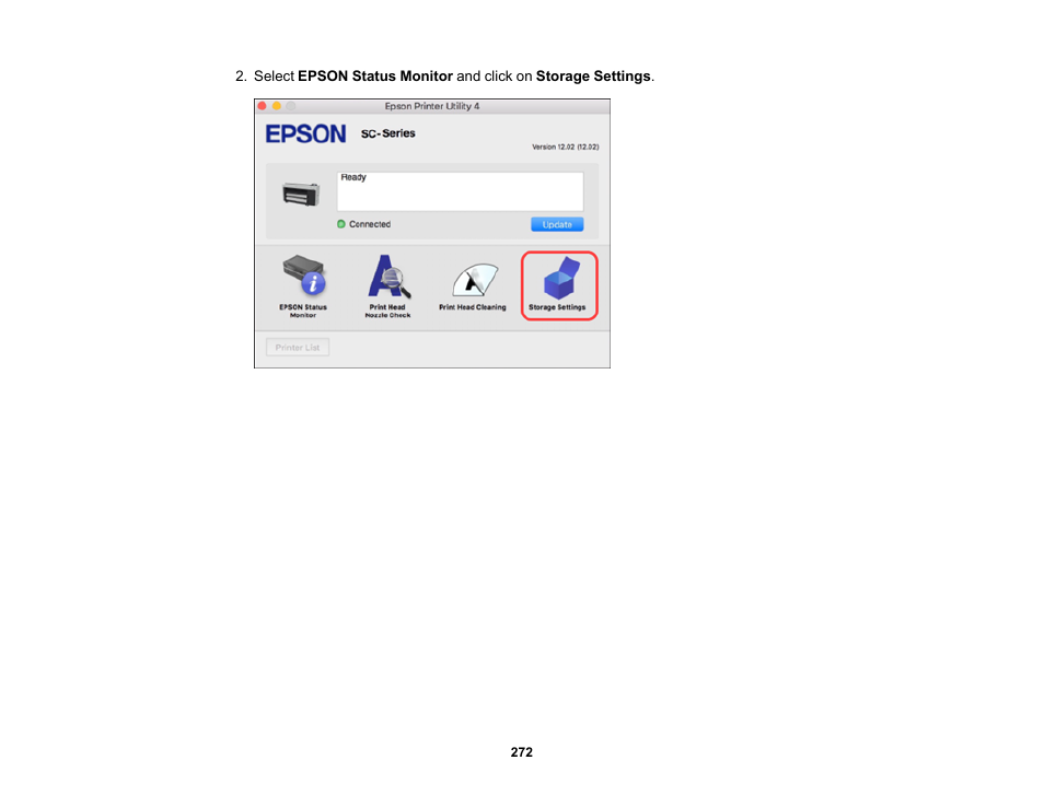 Epson SureColor P8570DL 44" Wide-Format Dual Roll Printer with High-Capacity 1.6L Ink Pack System User Manual | Page 272 / 462