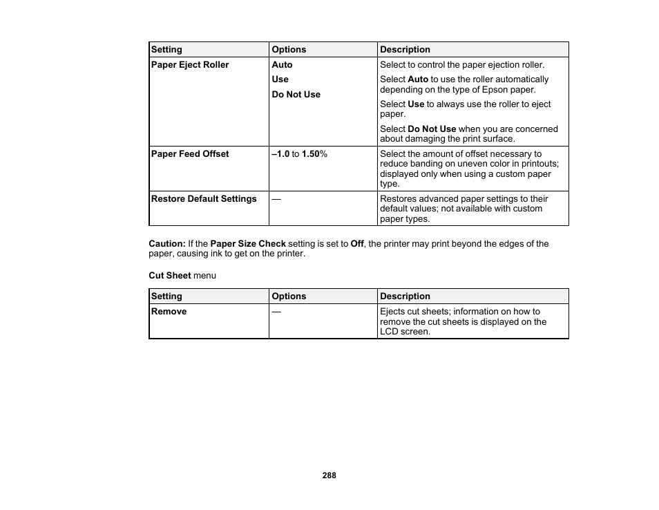 Epson SureColor P8570DL 44" Wide-Format Dual Roll Printer with High-Capacity 1.6L Ink Pack System User Manual | Page 288 / 462