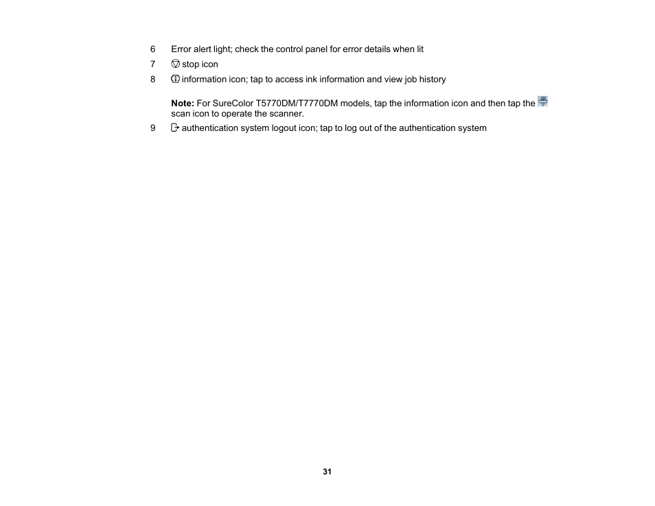 Epson SureColor P8570DL 44" Wide-Format Dual Roll Printer with High-Capacity 1.6L Ink Pack System User Manual | Page 31 / 462