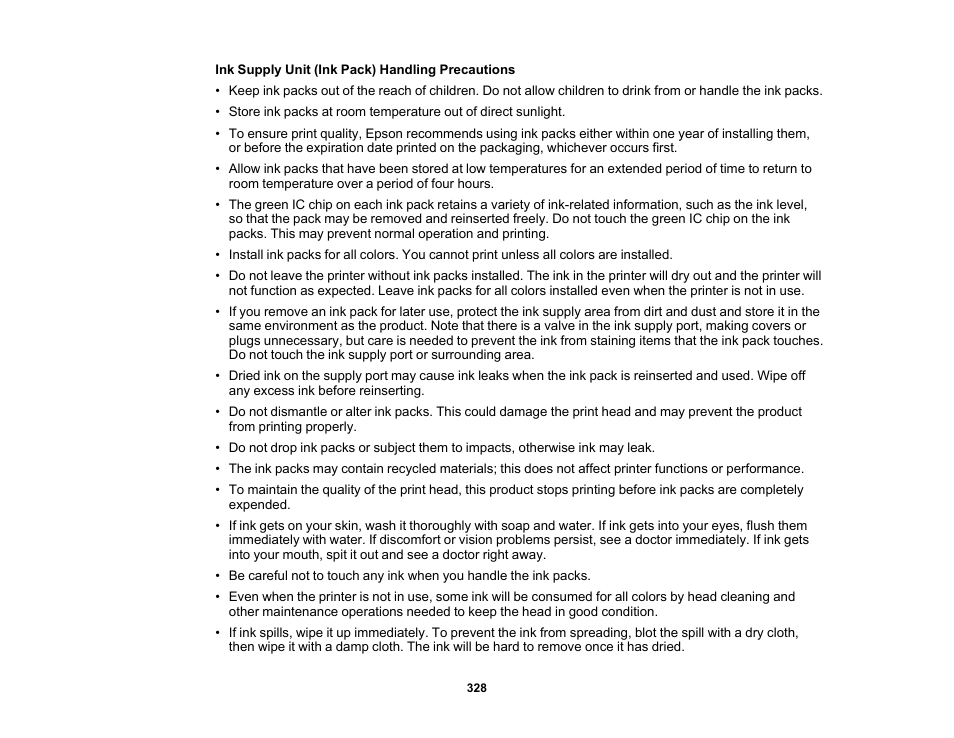 Epson SureColor P8570DL 44" Wide-Format Dual Roll Printer with High-Capacity 1.6L Ink Pack System User Manual | Page 328 / 462
