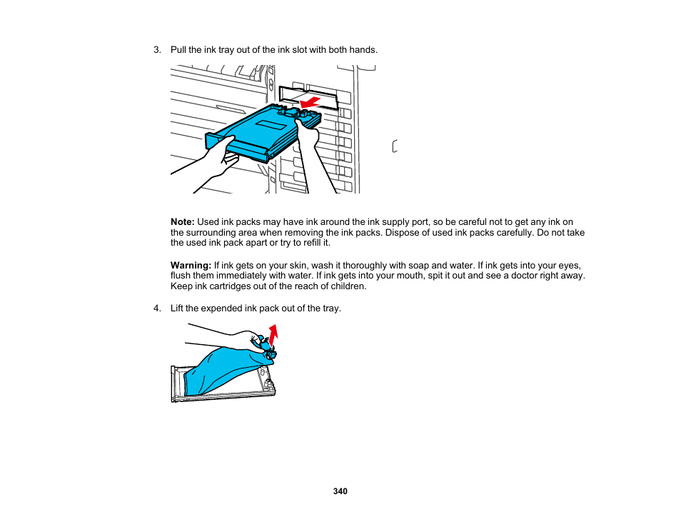 Epson SureColor P8570DL 44" Wide-Format Dual Roll Printer with High-Capacity 1.6L Ink Pack System User Manual | Page 340 / 462