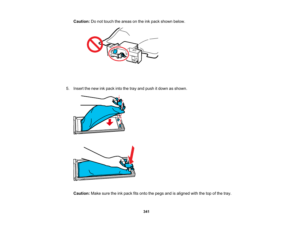 Epson SureColor P8570DL 44" Wide-Format Dual Roll Printer with High-Capacity 1.6L Ink Pack System User Manual | Page 341 / 462