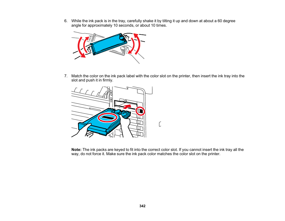Epson SureColor P8570DL 44" Wide-Format Dual Roll Printer with High-Capacity 1.6L Ink Pack System User Manual | Page 342 / 462