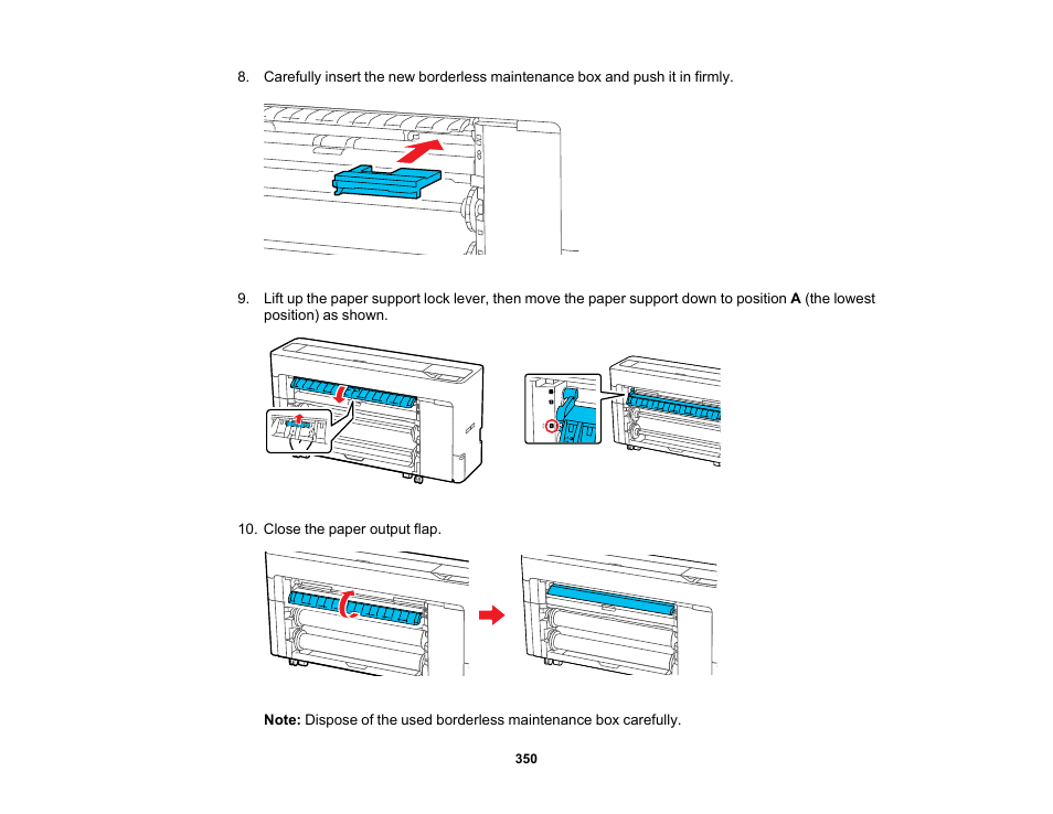 Epson SureColor P8570DL 44" Wide-Format Dual Roll Printer with High-Capacity 1.6L Ink Pack System User Manual | Page 350 / 462
