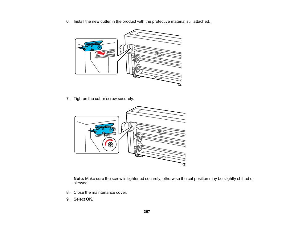 Epson SureColor P8570DL 44" Wide-Format Dual Roll Printer with High-Capacity 1.6L Ink Pack System User Manual | Page 367 / 462