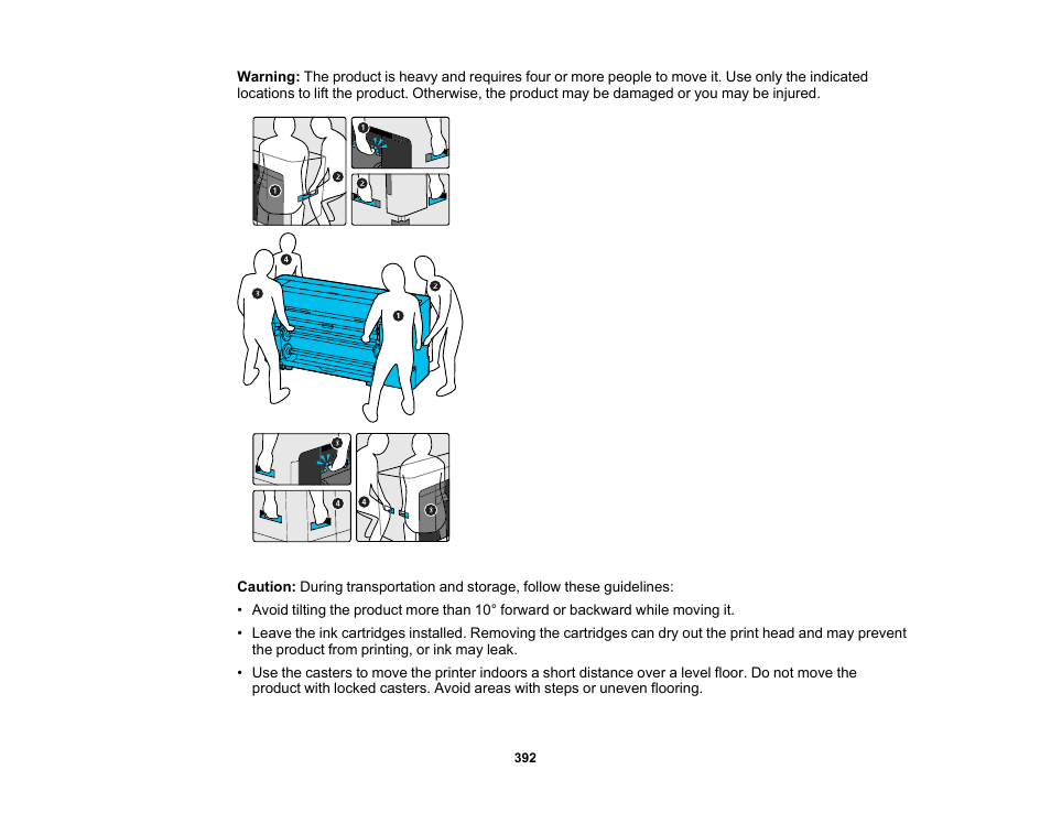 Epson SureColor P8570DL 44" Wide-Format Dual Roll Printer with High-Capacity 1.6L Ink Pack System User Manual | Page 392 / 462