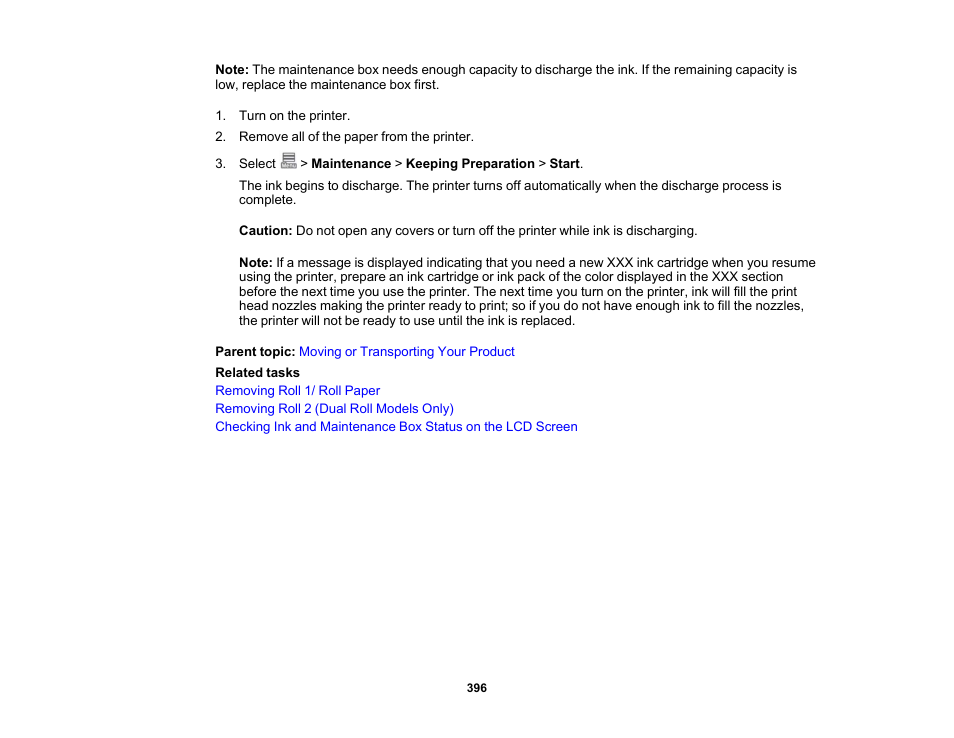 Epson SureColor P8570DL 44" Wide-Format Dual Roll Printer with High-Capacity 1.6L Ink Pack System User Manual | Page 396 / 462