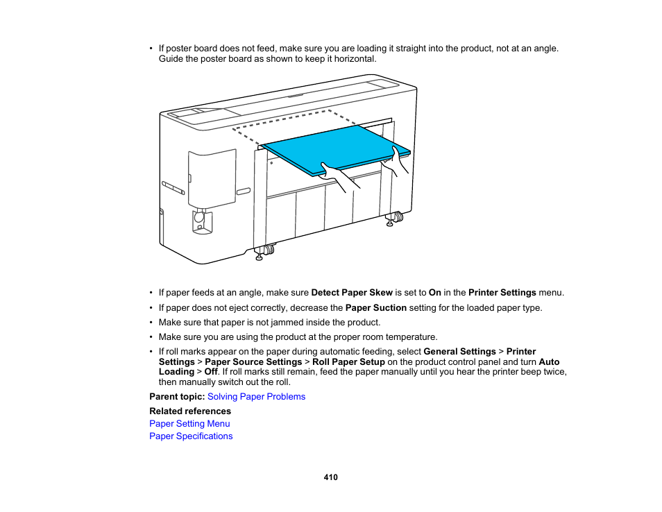 Epson SureColor P8570DL 44" Wide-Format Dual Roll Printer with High-Capacity 1.6L Ink Pack System User Manual | Page 410 / 462