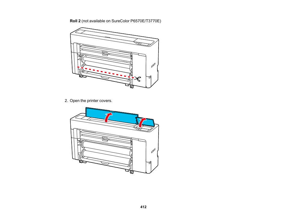 Epson SureColor P8570DL 44" Wide-Format Dual Roll Printer with High-Capacity 1.6L Ink Pack System User Manual | Page 412 / 462