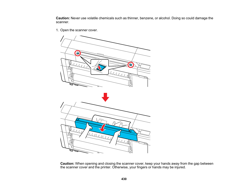 Epson SureColor P8570DL 44" Wide-Format Dual Roll Printer with High-Capacity 1.6L Ink Pack System User Manual | Page 430 / 462