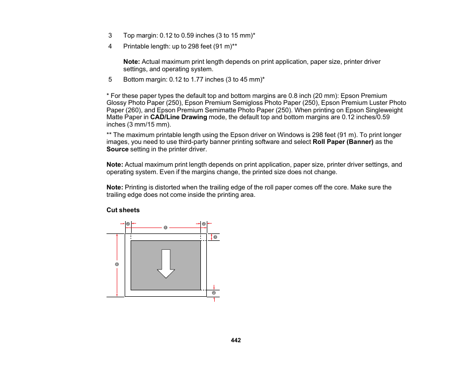 Epson SureColor P8570DL 44" Wide-Format Dual Roll Printer with High-Capacity 1.6L Ink Pack System User Manual | Page 442 / 462